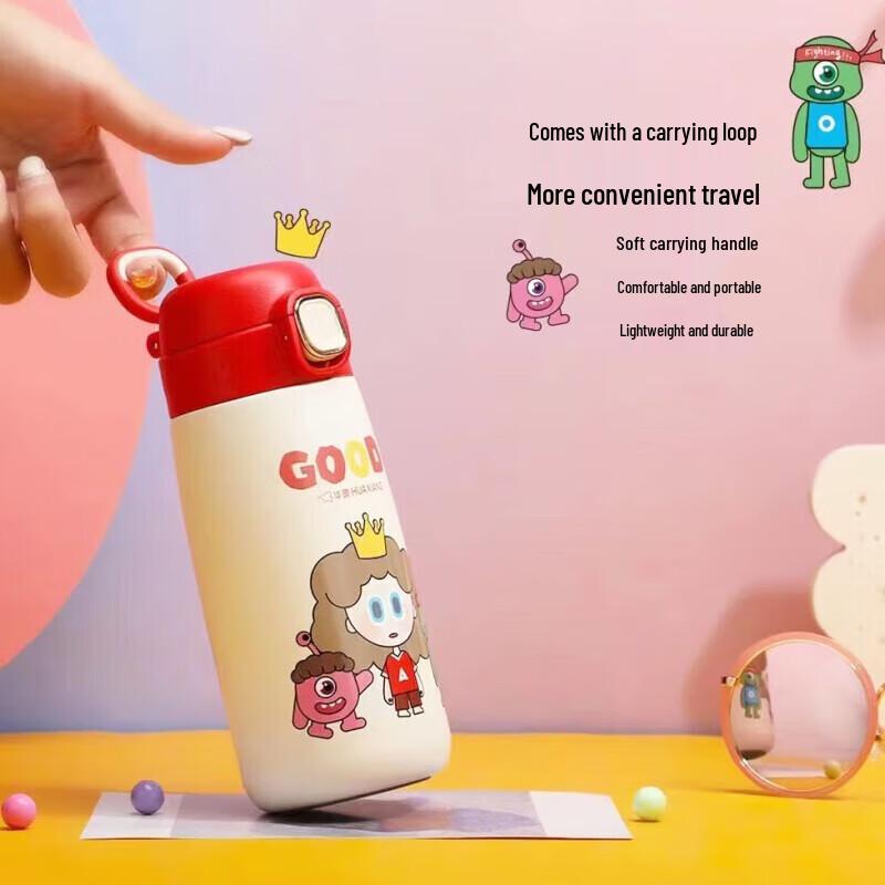 HOAOR Cartoon Insulated Stainless Steel Water Bottle