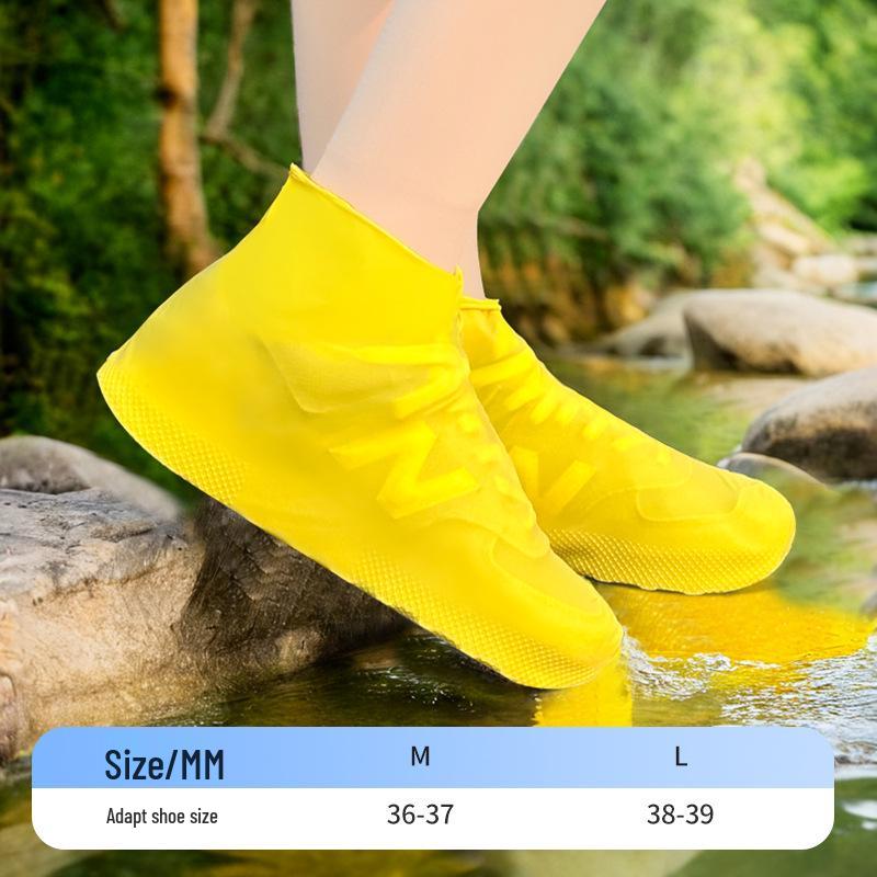 Durable Waterproof Latex Shoe Covers for Outdoor Travel