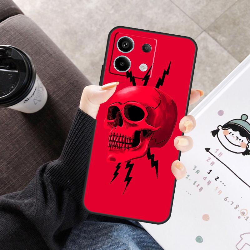 Lightning Bones Cover For Xiaomi Redmi Note 13 9 10 11 12 14 15 Pro Plus Case For Redmi 15 C 12C 13C 14C 10C