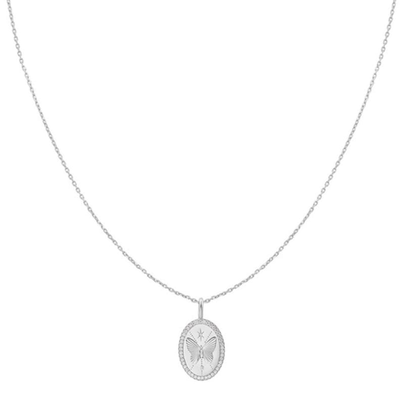 

ANIA HAIE Butterfly 925 Silver Necklace N064-05H single type