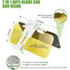 Visiera Parasole Auto Polarizzata Antiriflesso Estensore Visiera Parasole Antiriflesso Protezione UV Parasole Occhiali da Guida Visione Notturna HD Parasole