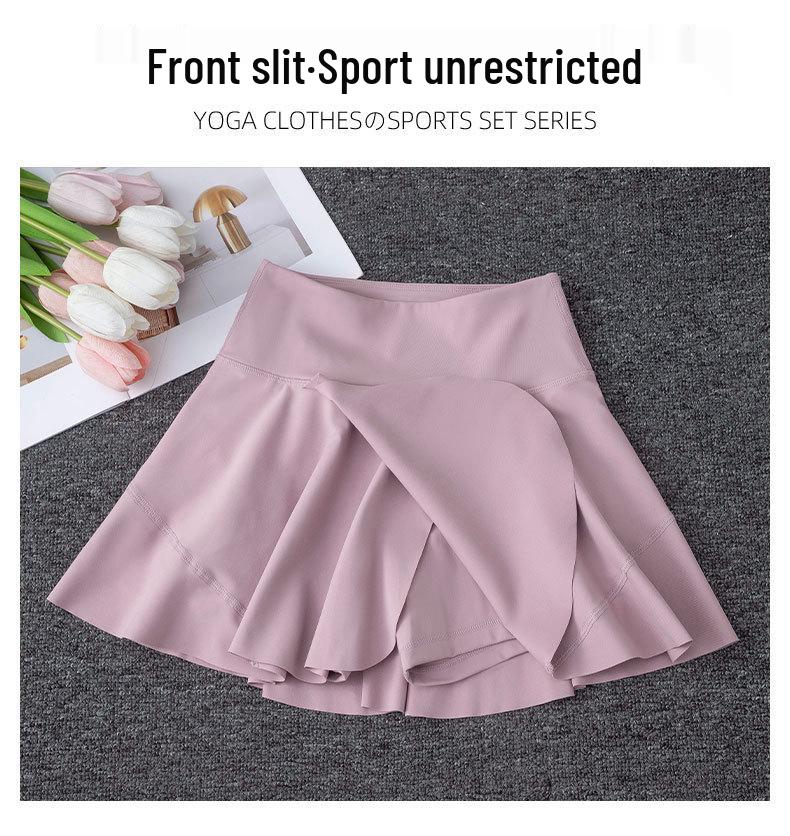 2025 Women's Petite Summer Sportswear Set: Tennis, Badminton, Yoga Fashion with Skirt