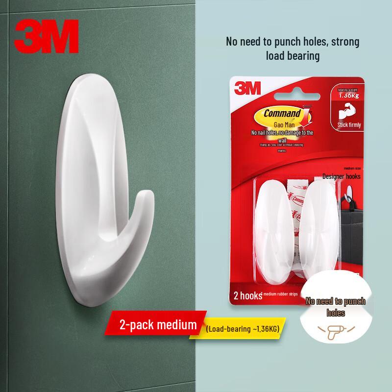 3M Крючки на клейкой основе без повреждения поверхности