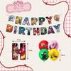 ZEYGC Kimetsu Birthday Decoration Set, Balloon Garland, Banner, Character Balloons, Birthday Decorations, Birthday Balloons, Kids Birthday