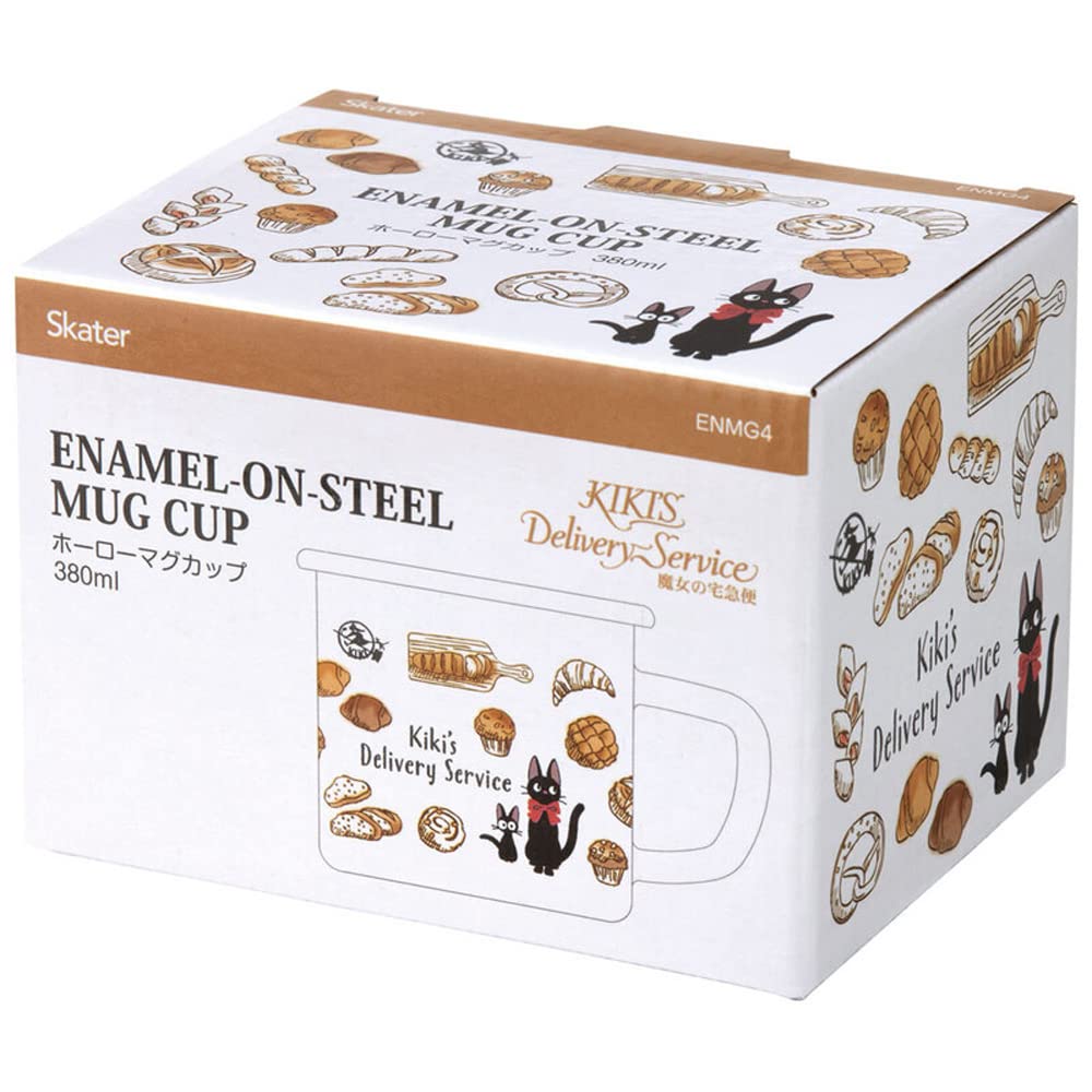 Skater Enamel Mug 380ml Delivery Service Studio Ghibli Kiki's ENMG4-A