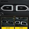 For Mazda CX-5 CX5 KF 2017 2018 Center Console Front Air Condition AC Vent Outlet Cover Trim Interior Accessories Car Styling