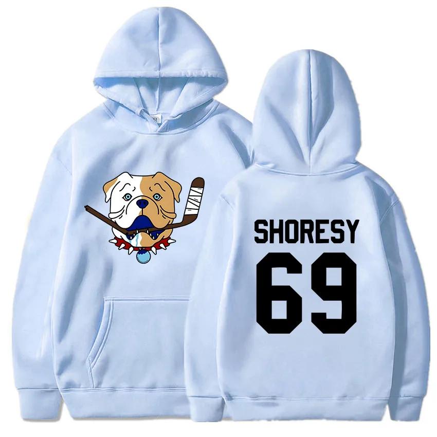 Shoresy69 Sudbury Blueberry Bulldogs Hoodies Men Streetwear Long Sleeve Casual Women Sweatshirts Cartoon Graphic Clothes Hoodie