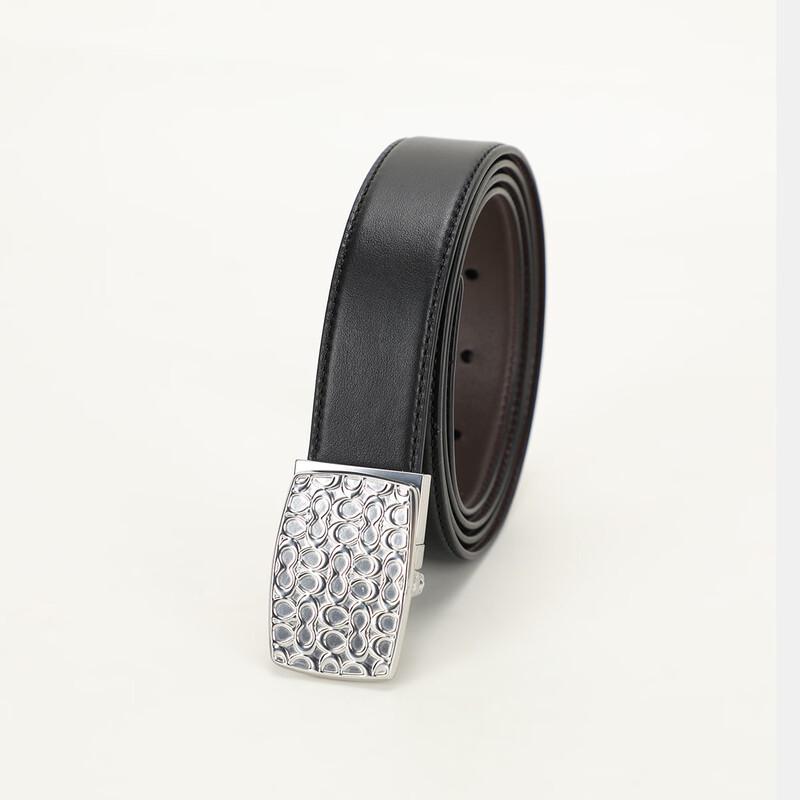 COACH Men s Signature Faux Leather Belt