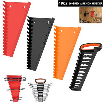 Support de Rangement pour Clés Trieur de Clés Support Boîte de Rangement pour Outils Organisateur Rangement Mural Clés Métriques et Impériales 5mm-27mm