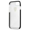Etui Do iPhone 7 Ferrari Shockproof Czarne Transparentne