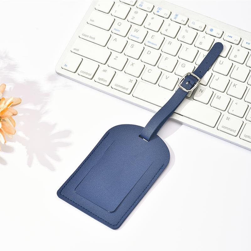 Trending Airplane Boarding Pass Travel Bag Tag – Creative Leather PU Design