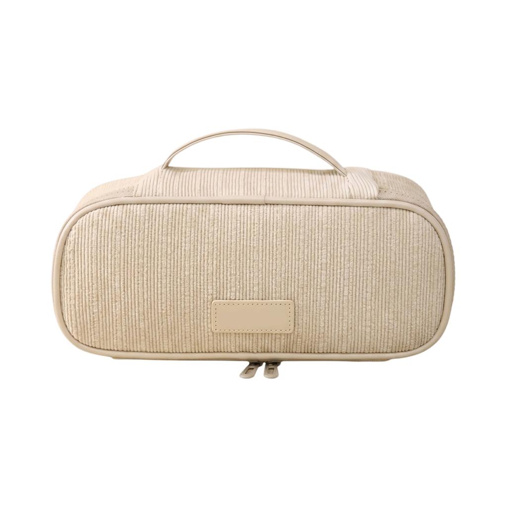 Travel Makeup Bag Large Capacity Cosmetic Organizer Portable Toiletry Storage Case with Handle for Women and Men