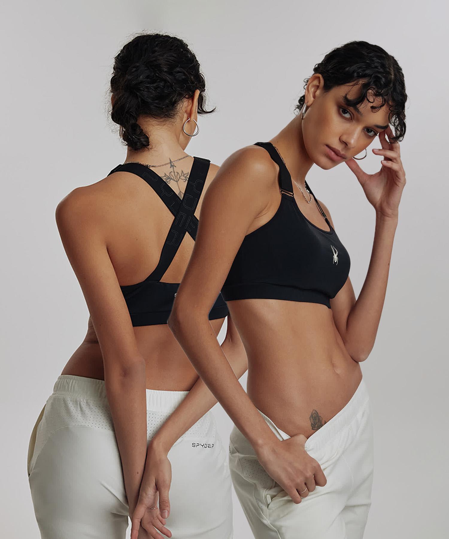 Spyder Women S Performance Tricot Bra Top Spipcnbr251Wblk Black/085