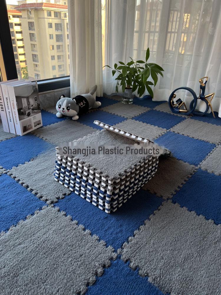 Plush Bedside Foam Mat: Customizable, Dirt-Resistant Tatami for Full Bedroom