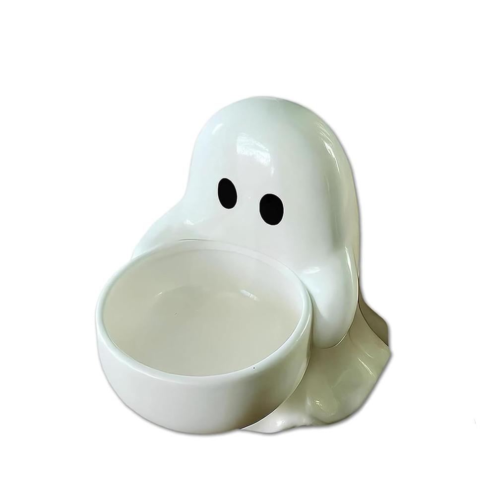 

Подсвечник на Хэллоуин Подсвечник в виде привидения на Хэллоуин Фигурка привидения Подсвечник Настольное украшение на Хэллоуин Коллекционные фигурки