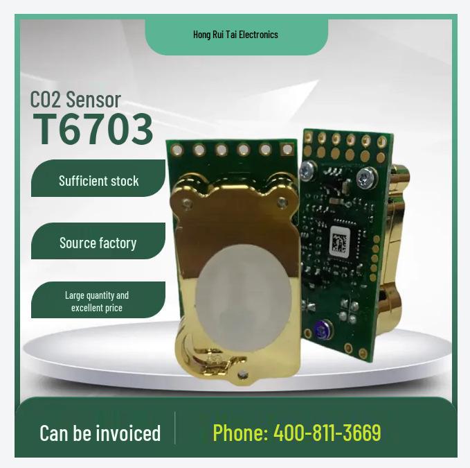 High-Precision CO2 Sensor T6713-5K 0-5000PPM with Full Technical Support! T6713