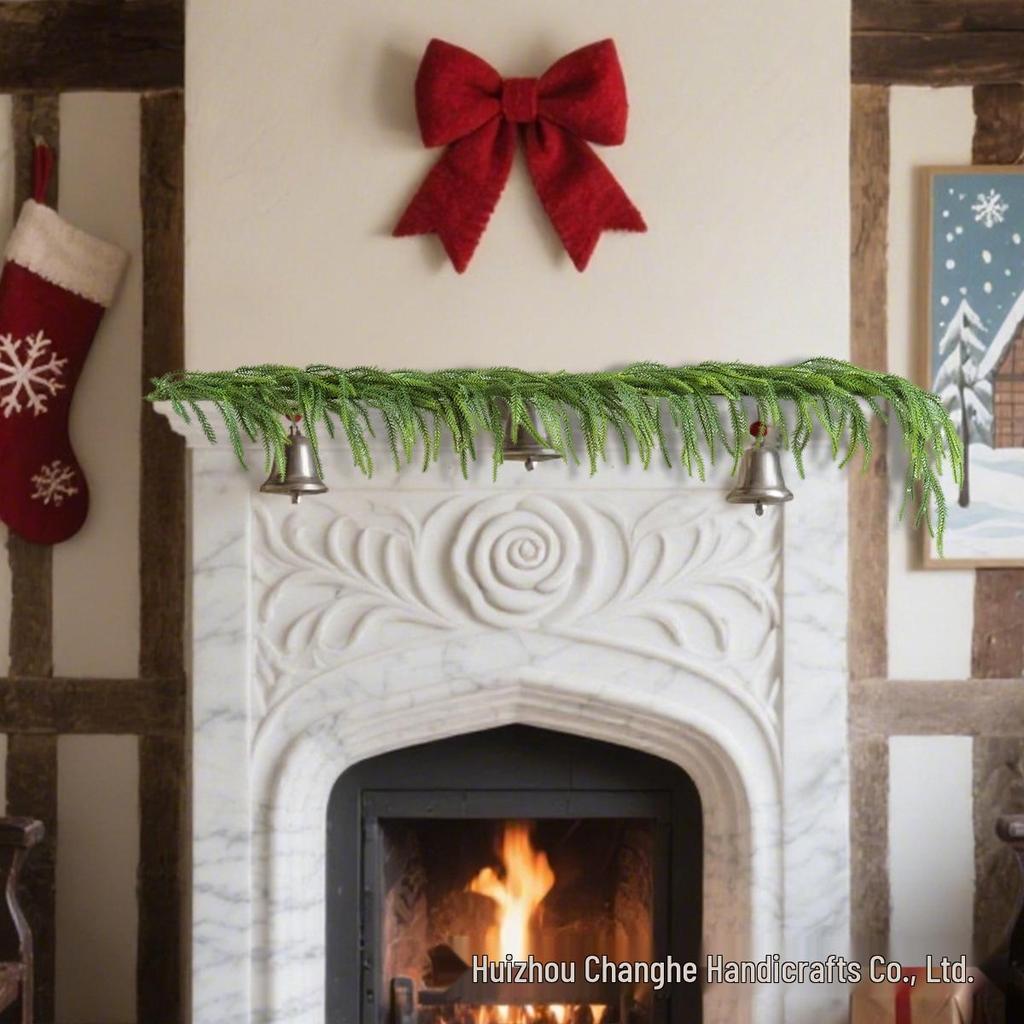 1.5m Realistic Norfolk Pine & Cypress Vine Christmas Decoration