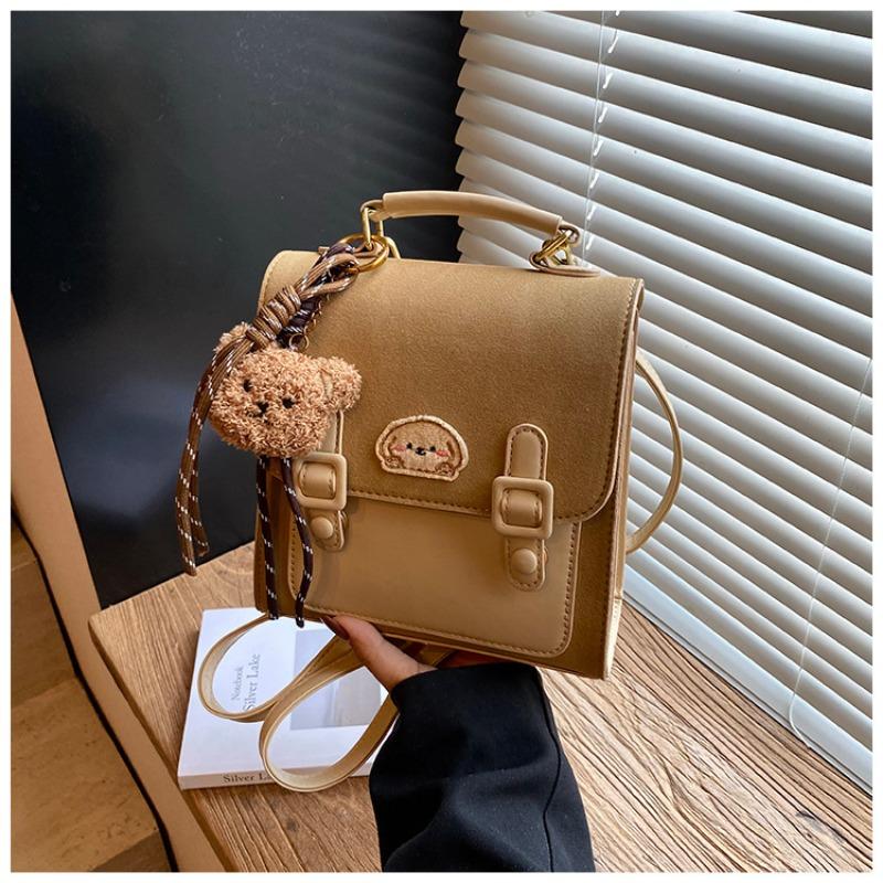 

Новый маленький рюкзак портативный дорожный студенческий школьный рюкзак на одно плечо для поездок девушки ретро рабочий милый рюкзак