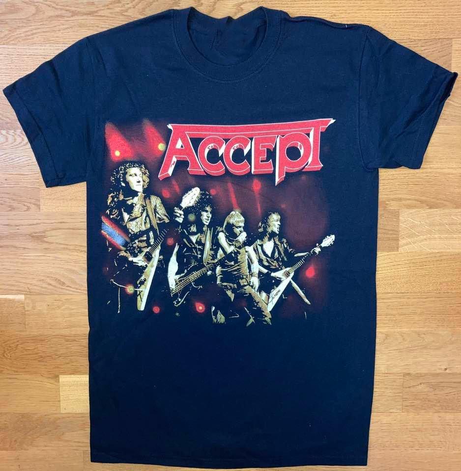 

Vintage Accept Band Member Unisex Shirt Short Sleeve Black S-5XL AA350 Unisex T-Shirt XXXXL