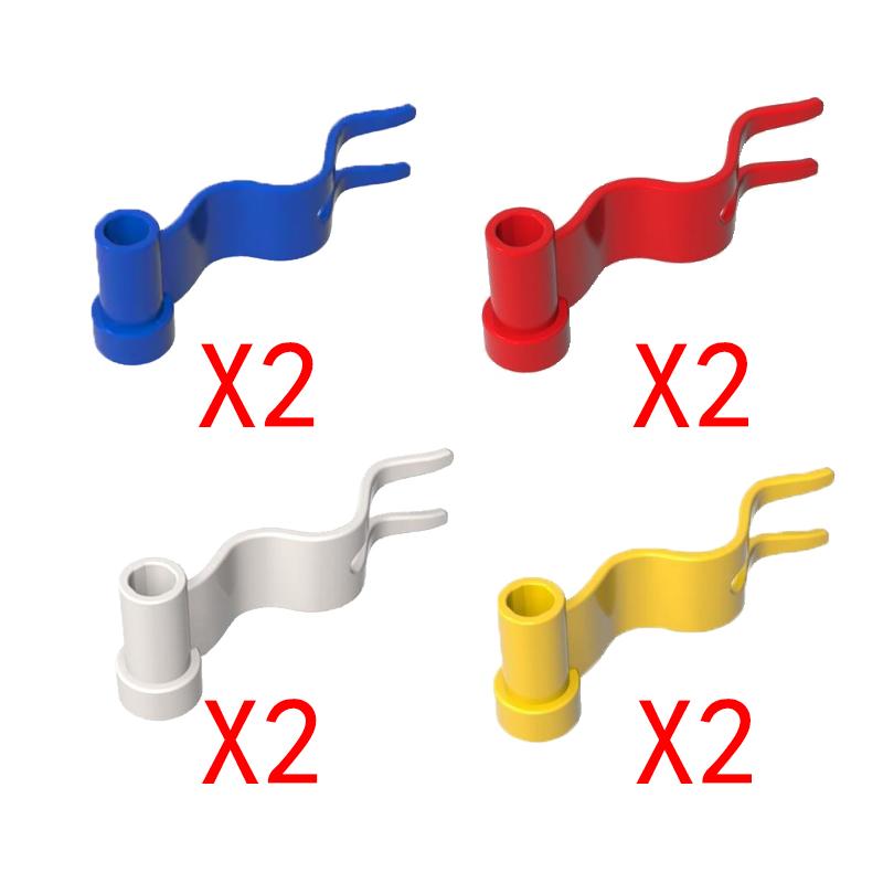 Medieval Military MOC Castle Knight Building Blocks Figures Accessories King Helmet Shield Flags Shoulders Armor Toy Gift N031