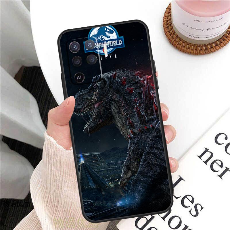 Dinosaur Jurassic Park Case For Oppo A58 A5 Pro A15 A16 A17 A57 A77 A94 A74 A54 A76 A96 A40 A60 A80 A18 A38 A78 A98