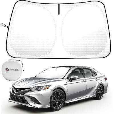 Car Windshield Sun Shade Compatible with 2024 2023 2022 2021 2020 2019 2018 Camry LE XLE Hybrid SE XSE Sedan Accessories 2024 Upgrade Foldable