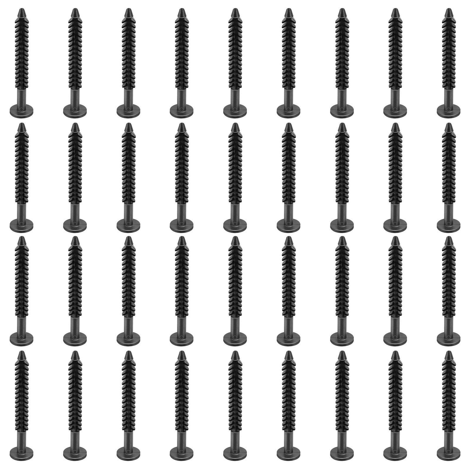 

36Pcs Vinyls Shutter Fasteners 3inch Window Shutter Screws for Installing Decorative Exterior Vinyls Shutters Enduring 1