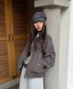 Three To Eighty Denim Pocket Blouson Jacket Charcoal