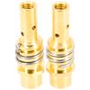 MIG/MAG Welding Torch Gas Nozzle Holder 15AK with Nozzle Spring Contact Tip Holder Compatible with MB 15AK Welding