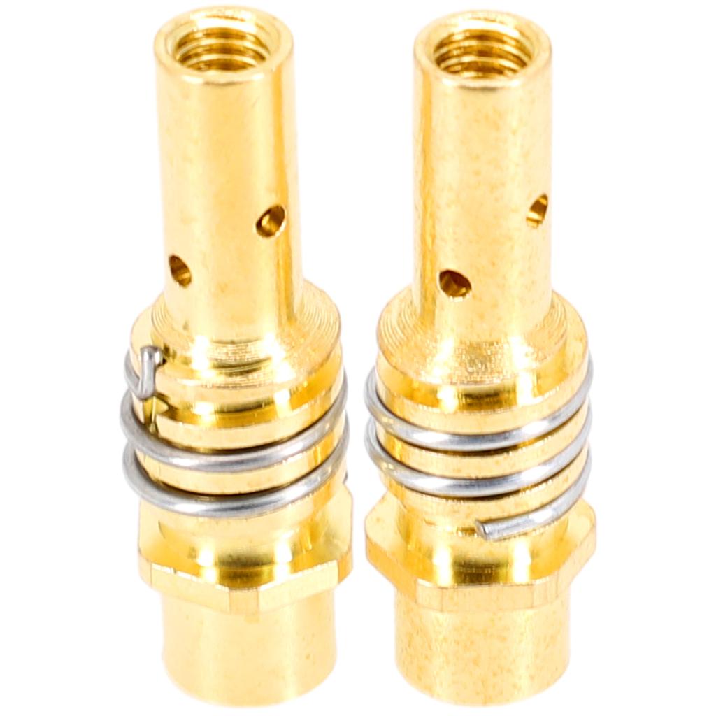 MIG/MAG Welding Torch Gas Nozzle Holder 15AK with Nozzle Spring Contact Tip Holder Compatible with MB 15AK Welding