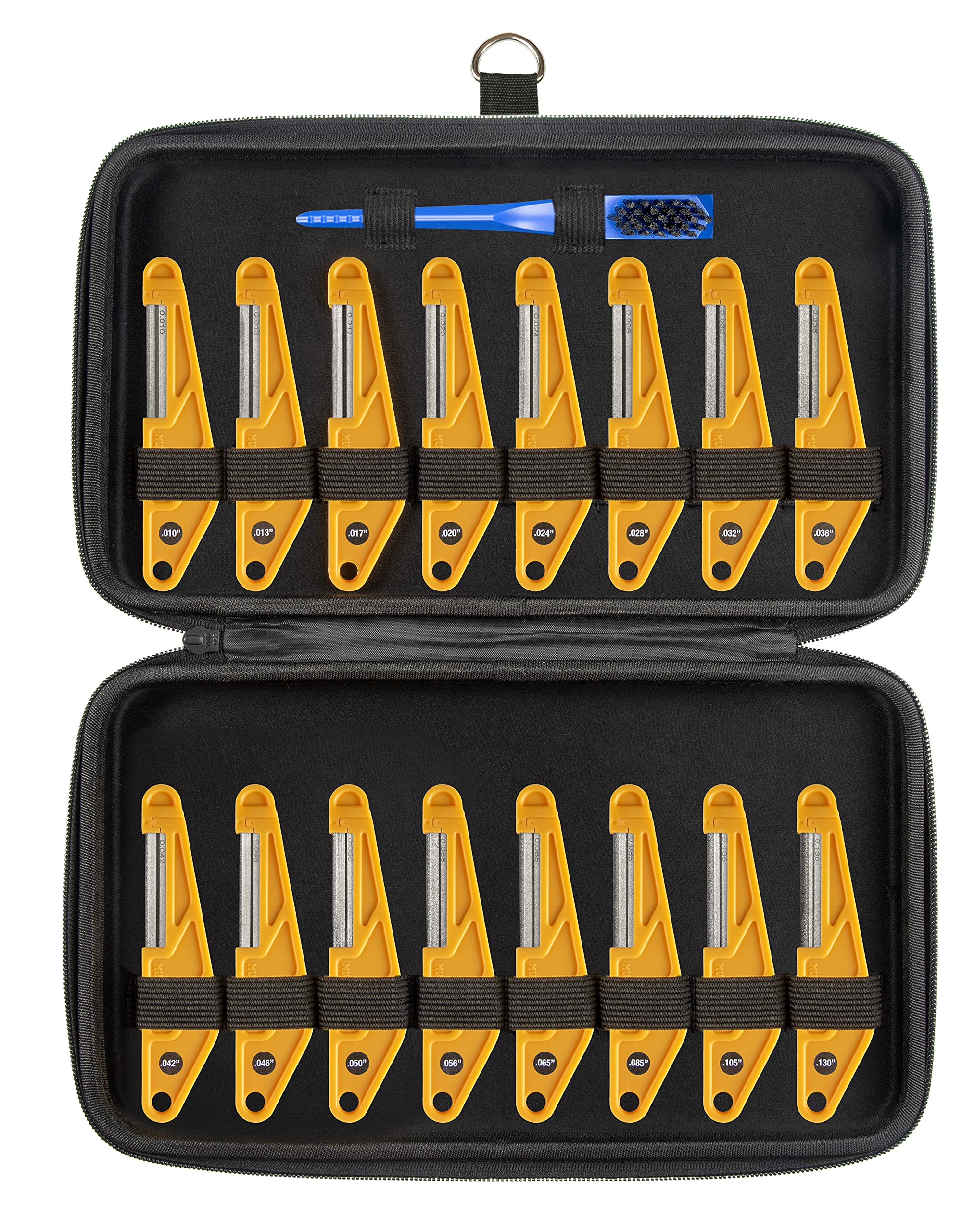 

Набір файлів MUSIC NOMAD Diamond Coated Nut File із 16 до спеціального футляра MN676 .010 .130 []