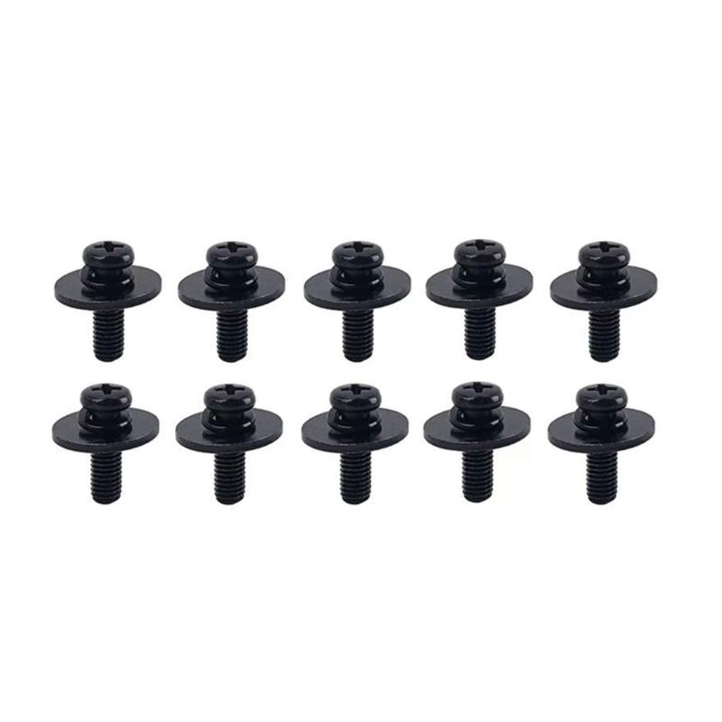 10Pcs Steel Drum Lug Screws Replacement Ear Mounting Screws Fasteners Washers Drum Hardware Accessories Enduring 1