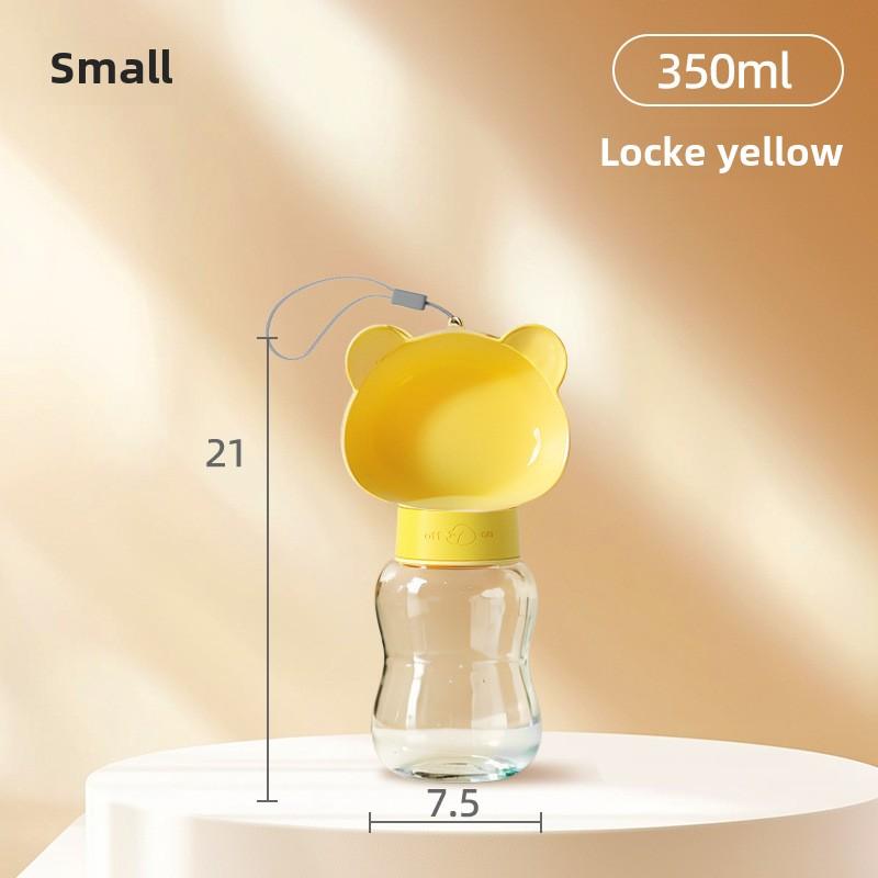 

Собака мультфильм антиожоговый и устойчивый к высоким температурам выходной питьевой горшок сопровождающая чашка для собак кошачья чашка для воды диспенсер для воды для домашних животных