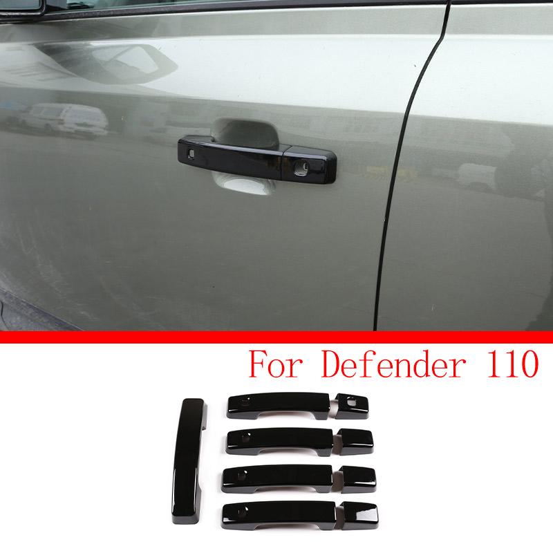 ABS Black For Land Rover Defender 90 110 2020-23 Car Interior Central Control Protection Cover Decorative Patch Car Accessories