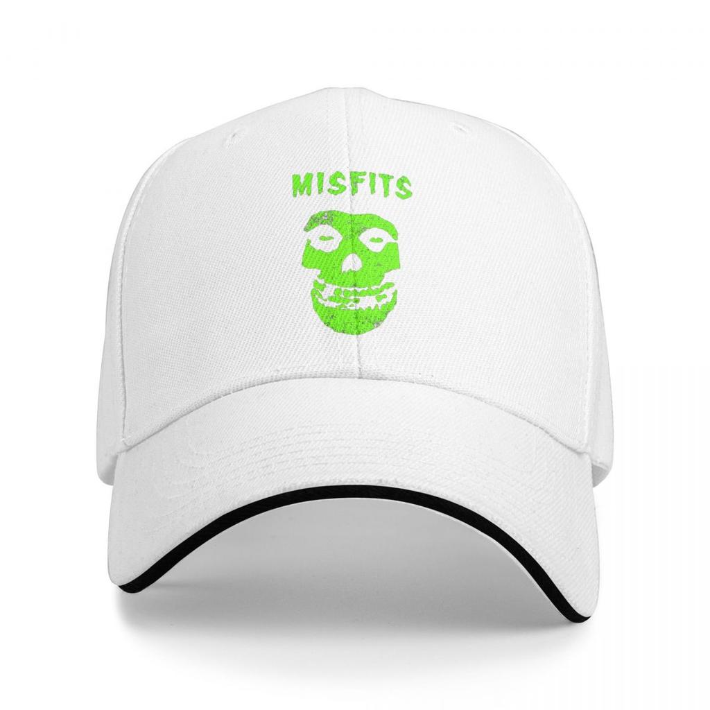 Unisex Baseball Hats Misfits Rock Band Skull Horror Outdoor Streetwear Summer Sports Baseball Caps Hip Hop Cap Casquette Hats
