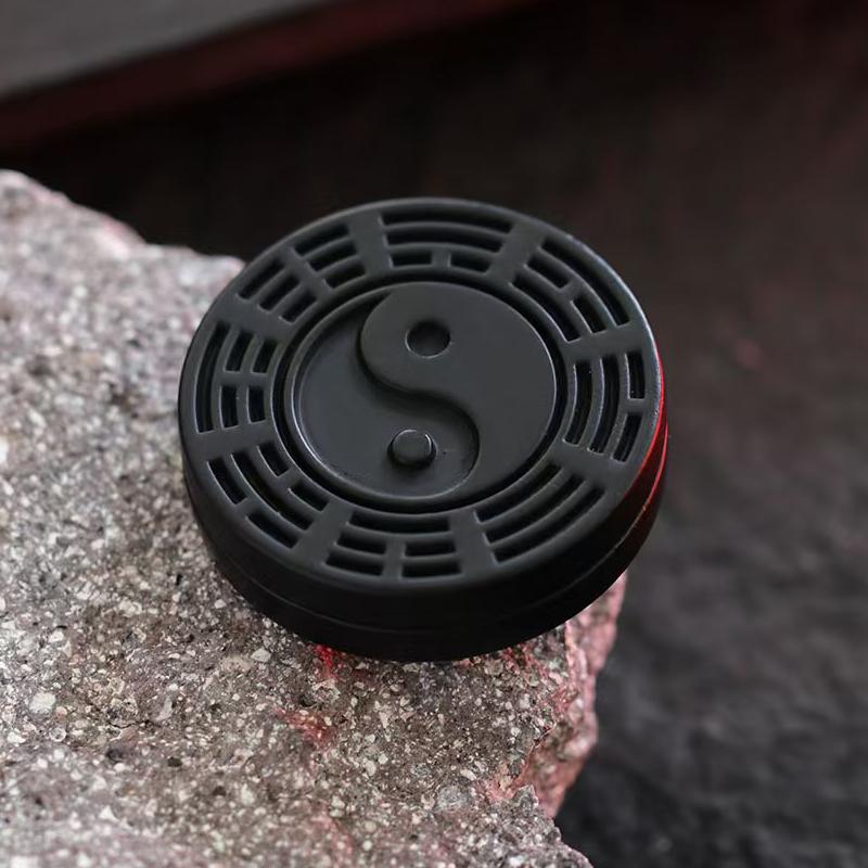 Tai Chi Haptic Coin Slider Clicker Fidget Toy Stress Relief Anxiety For Adults Adhd Tdah Ansiedade Alívio Do Estresse