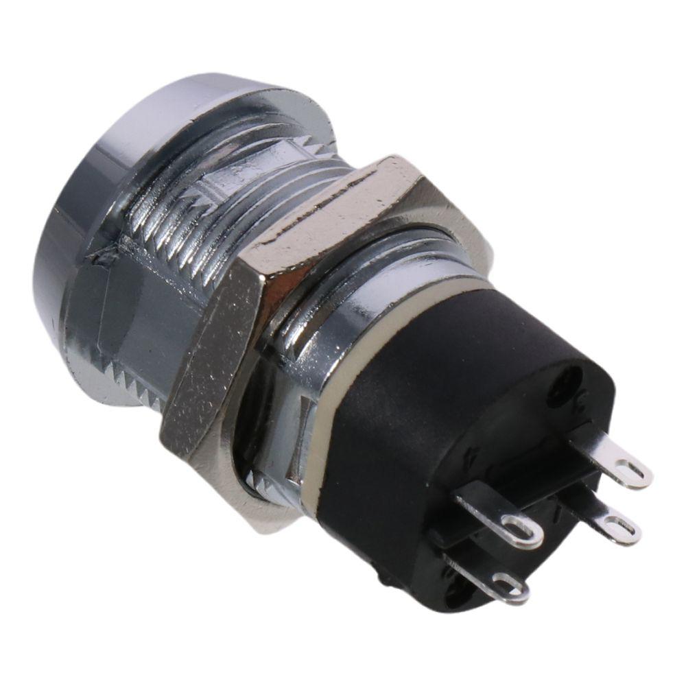 2NO 2NC Electric Keylock 2 Positions Push Button Switch Durable   DIY