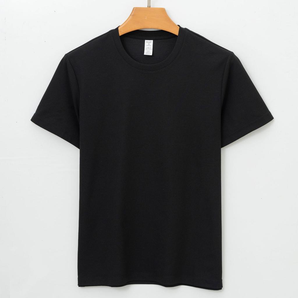 Premium Sports Short-sleeve Summer Ice Silk Quick-dry Breathable Cool Antibacterial Casual Thin T-shirt Minimalist Lightweight Breathable T-shirt
