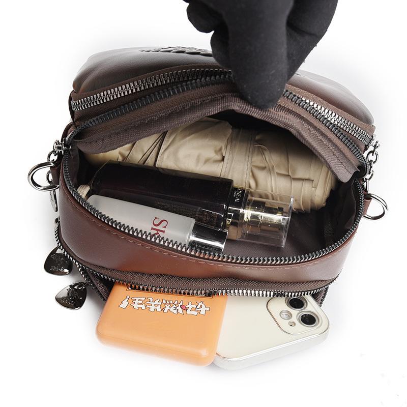 Umhängetasche im lässigen und Retro-Stil, großes Fassungsvermögen, Einzel-Schultertasche