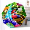 1pc Auto-Folding Outdoor Umbrella with Mega Man, Zero, and Rockman Exe Design - Portable 3-Fold for Outdoor Use, Travel, and Gifts.L009