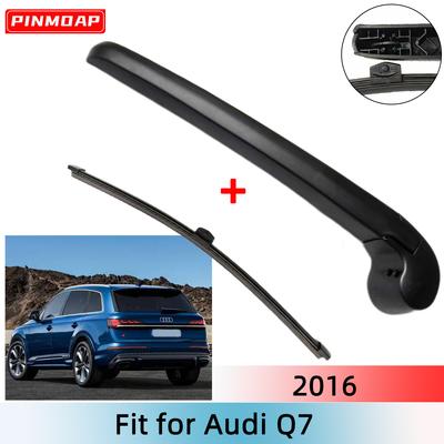 Rear Wiper Blade & Arm Set Kit For Q7 2016 Windshield Windscreen Rear Window