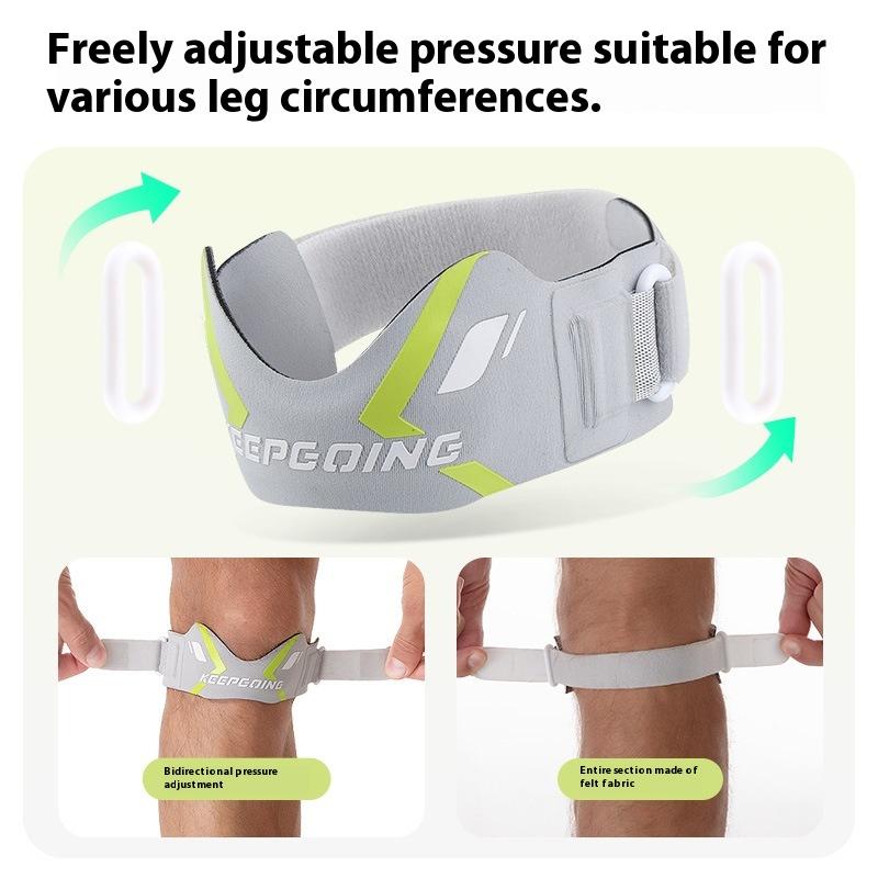 Patellar Tendon Support Strap, Adjustable Patella Band Stabilizer Knee Brace For Tendonitis, Basketball,Volleyball, Squats