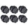 10PCS Drain Plug Fine Workmanship Simple Operation Rubber Material Small Volume 1/4in Swimming Pool