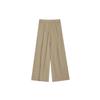 European Women's 2025 Fashion Wide-Leg Stretchy Waist Trousers