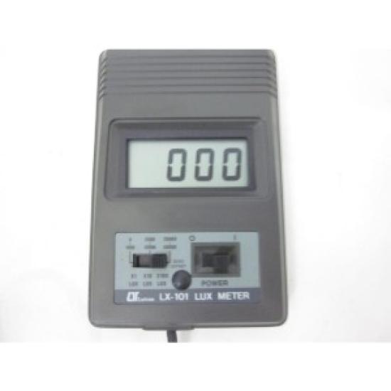 Musashi Intec LX-101 Used Digital Lux Meter | Illuminance Light Meter | Weather Observation Tool | Temperature and Wind Speed Meter