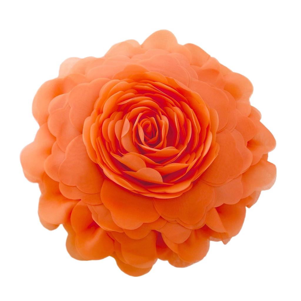 3D Rose Flower Decorative Cushions Pillows Case Handmade for Sofa Bed Living Room Bay Window Wedding Gift