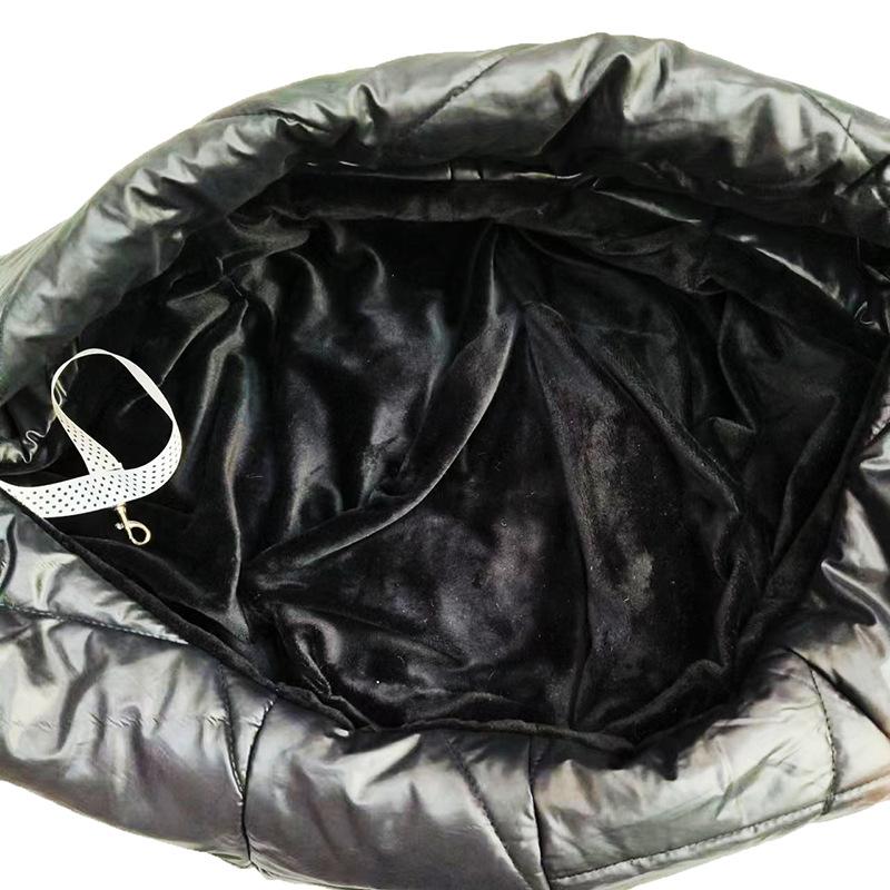 Thickened Winter Warm Dog and Cat Sling Carrier Little Pet Carrier Shoulder Crossbody Pet Slings for Outdoor Traveling Subway