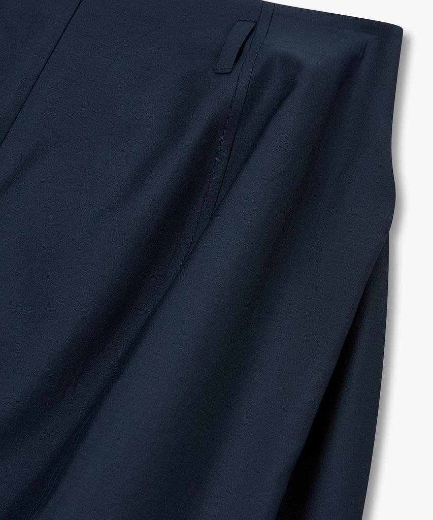 STUDIO TOMBOY Layering Pleated Point Skirt_Dark Navy 9106232201
