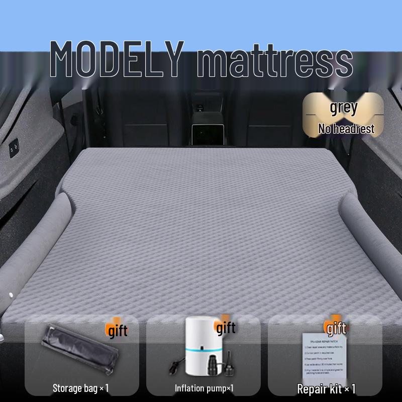 Tesla Model Y Trunk Mattress: Refresh Edition Inflatable Car Bed & Sleeping Pad