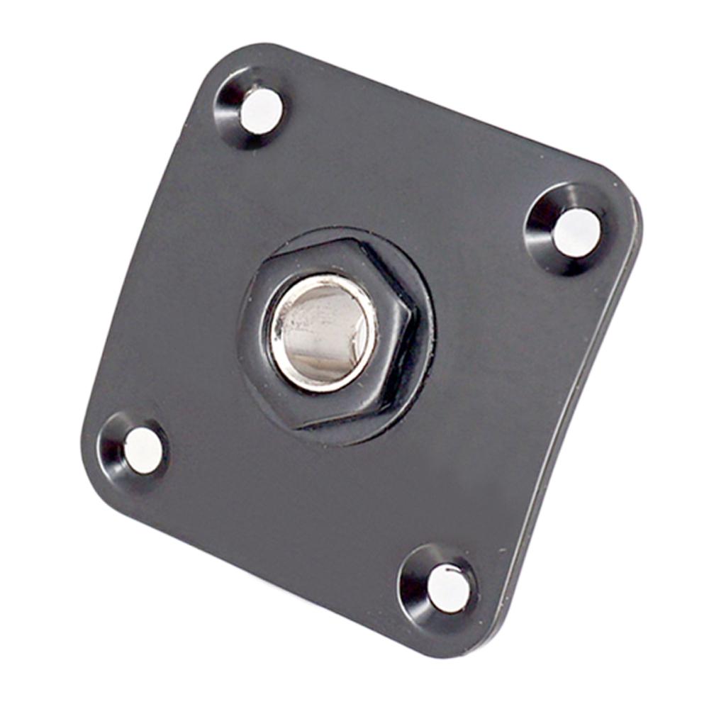 

Metal Jack Plate/Cover for LP Electric Guitars, Guitar Accessories, Available in чёрный